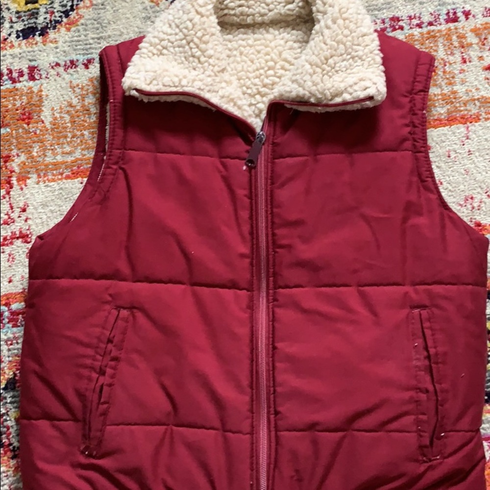 Small red vest